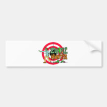 Zombie Hunter Bumper Sticker