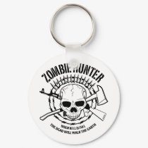 Zombie Hunter Keychain