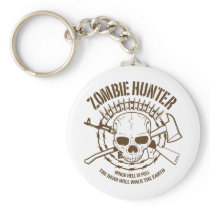 Zombie Hunter Keychain