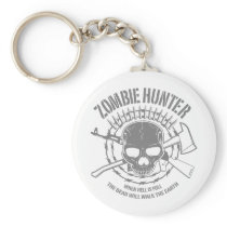 Zombie Hunter Keychain