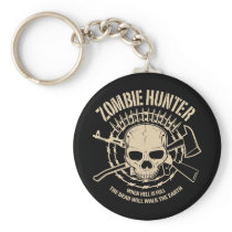 Zombie Hunter Keychain