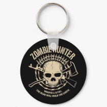 Zombie Hunter Keychain