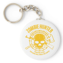 Zombie Hunter Keychain