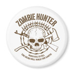 Zombie Hunter Magnet