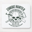 Zombie Hunter Mousepad by strk3 Zombie Hunter Mousepad