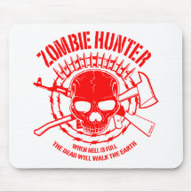 Zombie Hunter Mousepad