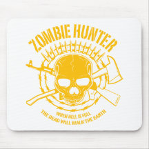 Zombie Hunter Mousepad