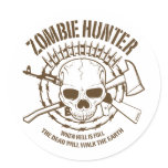 Zombie Hunter Sticker