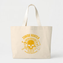 Zombie Hunter Tote Bag