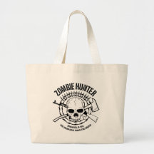 Zombie Hunter Tote Bag