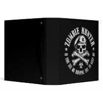 zombie hunter undead living dead binders