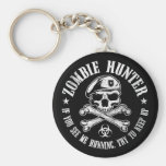 zombie hunter undead living dead key chains