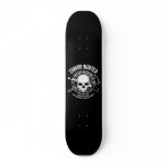 zombie hunter undead living dead skate board deck