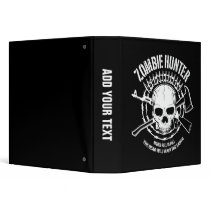 zombie hunter undead living dead binders