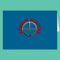 Zombie Hunter with Crosshairs cards