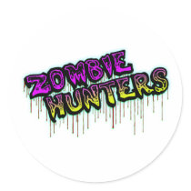 Zombie Hunters Sticker