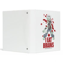 Zombie: I Eat Brains 3 Ring Binders