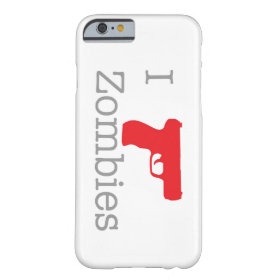 Zombie ID'd Barely There iPhone 6 Case