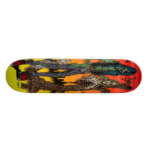 Zombie III Custom Skate Board