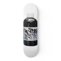 zombie INK BOARD skateboards by djstylesnyc zombie INK BOARD skateboards