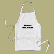 Zombie Invasion aprons
