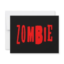 Zombie invitations