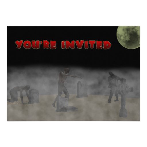 Zombie Invitation
