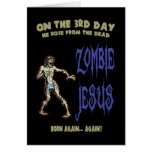 Zombie Jesus Greeting Cards