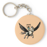 Zombie Jesus Rides Again Keychains