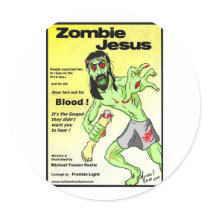 Zombie Jesus Sticker