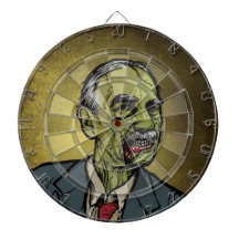 Zombie John Maynard Keynes Dart Board Sets
