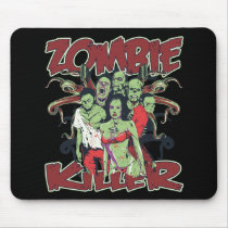Zombie Killer Mouse Pad