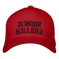 ZOMBIE KILLERZ embroidered hats by mjc8693 ZOMBIE KILLERZ embroidered hats