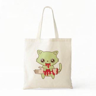 Zombie Kitten zazzle_bag