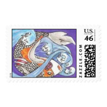 Zombie Koi stamps