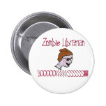 Zombie Librarian Pins