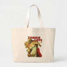 Zombie Love Canvas Bag