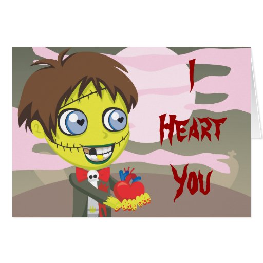 zombie love cards