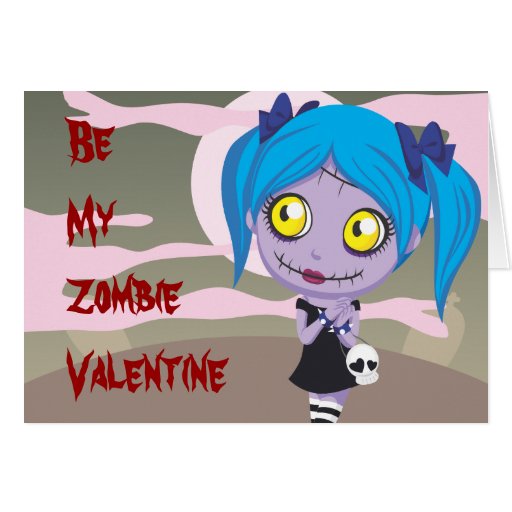 zombie love card