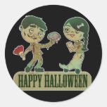 Zombie Love, Happy Holloween Sticker