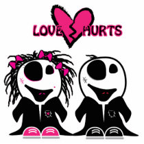 ZOMBIE LOVE HURTS photo sculptures by doonidesigns ZOMBIE LOVE HURTS photo sculptures