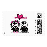 ZOMBIE LOVE HURTS STAMP