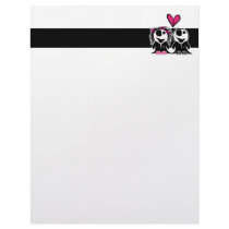 ZOMBIE LOVE LETTERHEAD DESIGN