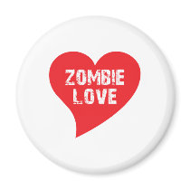 Zombie Love magnets
