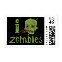 Zombie Love Stamps