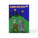 Zombie Love Story Card