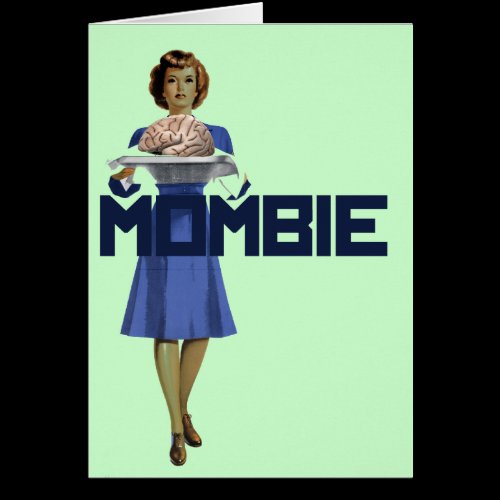 Zombie Mom Greeting Card