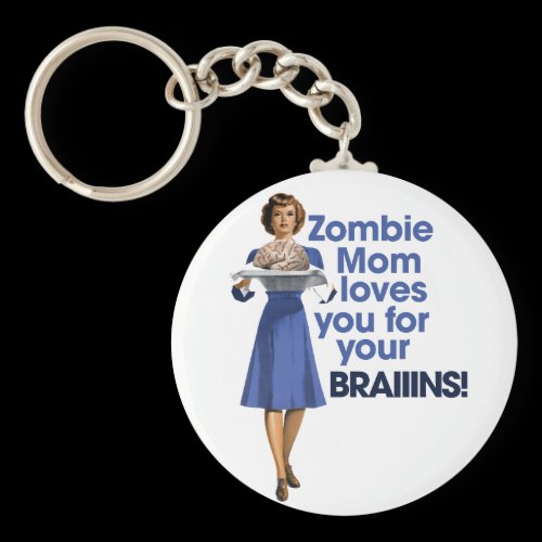 Zombie Mom Keychains