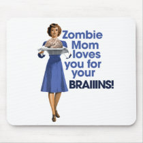 Zombie Mom Mousepad