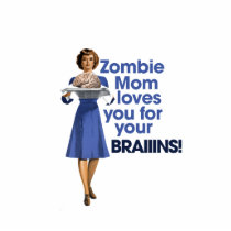 Zombie Mom Photo Cut Outs